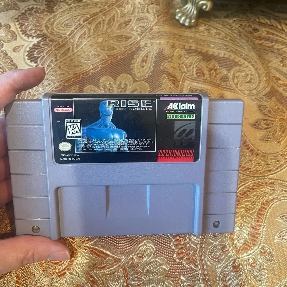Rise of the Robots! Supernintendo Game!
